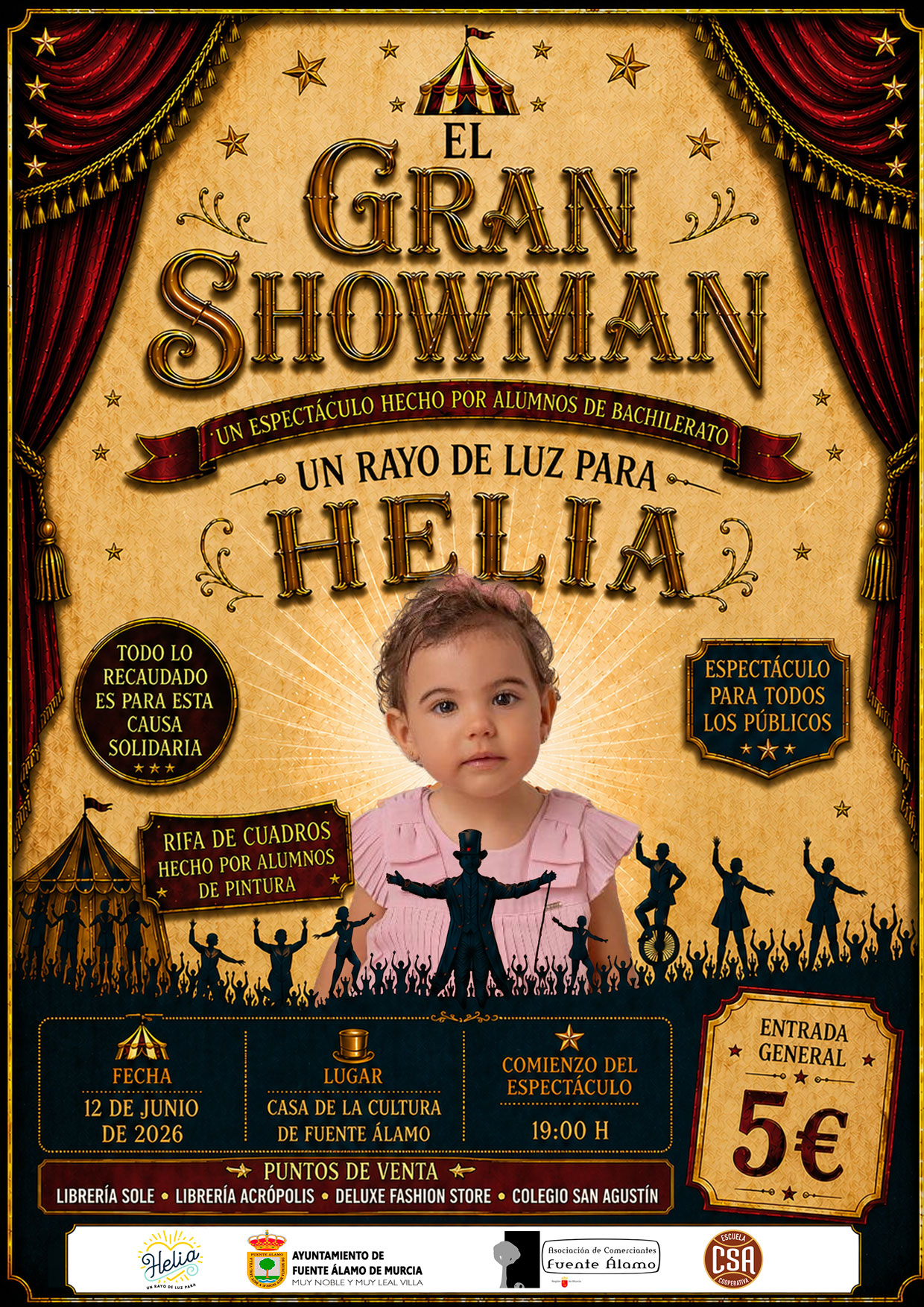 El Gran ShowMan - Un rayo de luz para Helia